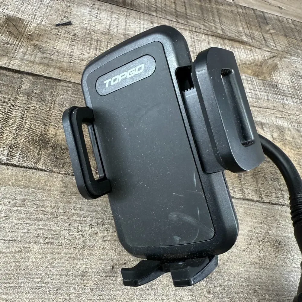 TopGo Car Cup Holder Phone Mount With Adjustable Gooseneck